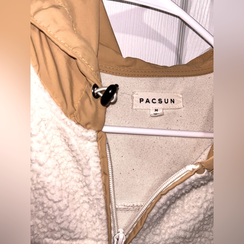 Pacsun Fleece zip up jacket